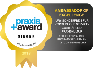 Praxis+Award Qualitätssiegel Sieger 2018